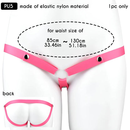 FRRK NO-More-Negative Flat Chastity Cage Attached with Silicone Skin Realistic Dildo For Men Penis Decoration BDSM Sex Products