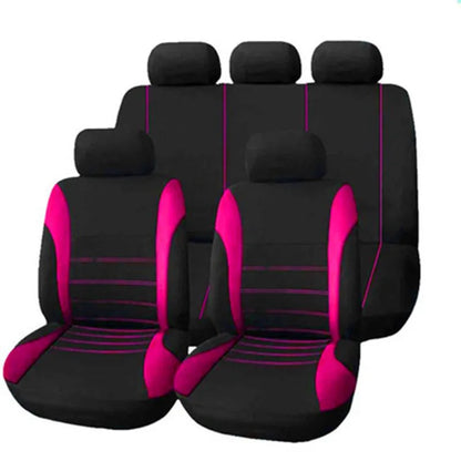 2/5Seats Fabric Car Seat Covers For Peugeot 508 207 307 407 3008 206 2008 208 sw 308 107 301 408 5008 4008 Rifter Traveller RCZ