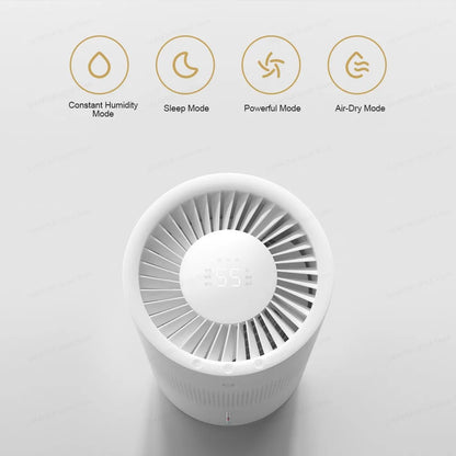 MIJIA Mist-Free Humidifier 3nd 400 mL/h,Model CJSJSQ05ZMZ,29.4dB(A) Quiet Operation,4L Water Tank,CN Version With Adapter