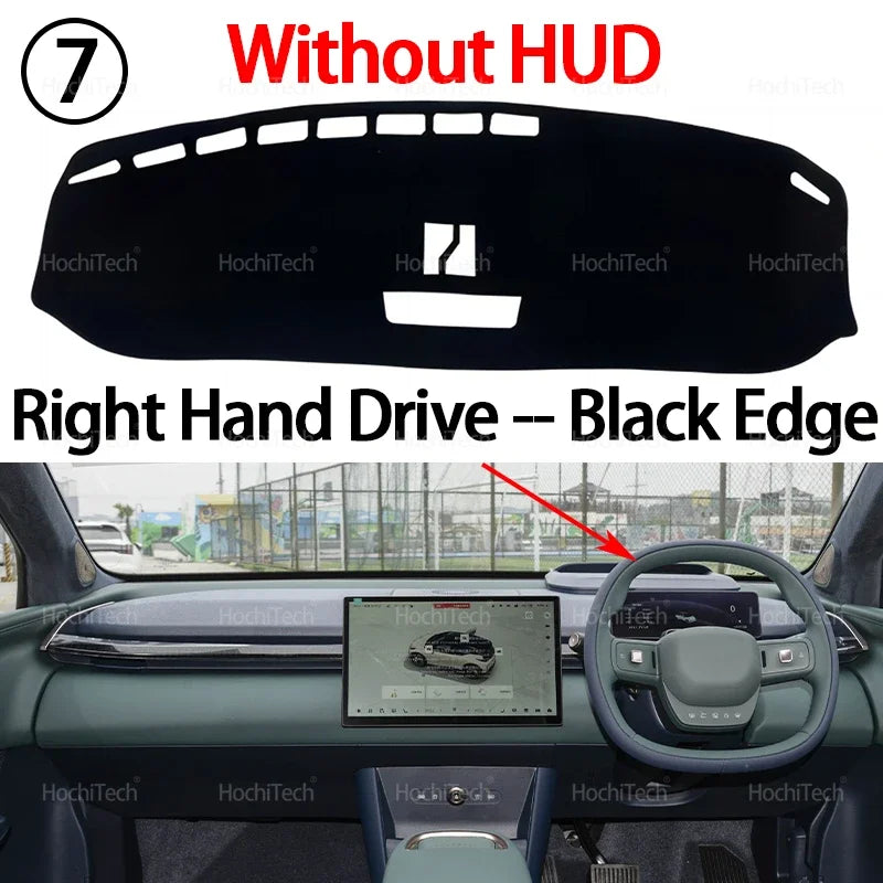 Car Dashboard Cover Dash Mat for Zeekr X 2024 2025 2026 MK2 Pad Sunshade Cushion Sunshield Nonslip Anti-UV Accessories