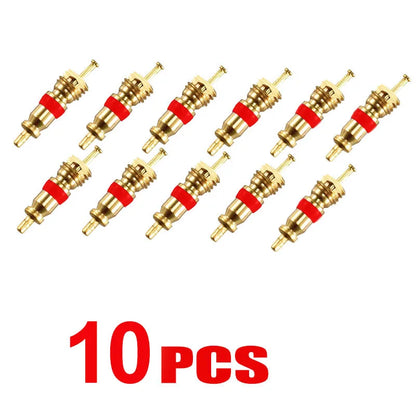 Copper Tire Valve Core Remover Installer Tool Kit Car Motorcycle Bicycle Tyre Repair Set Air Valve Stem Core Removal Screwdriver