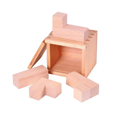 High Difficulty Impossible Wooden Puzzle Box Brain Teasers For Adults Teens IQ Test Toys Educational Mind Challenge Games