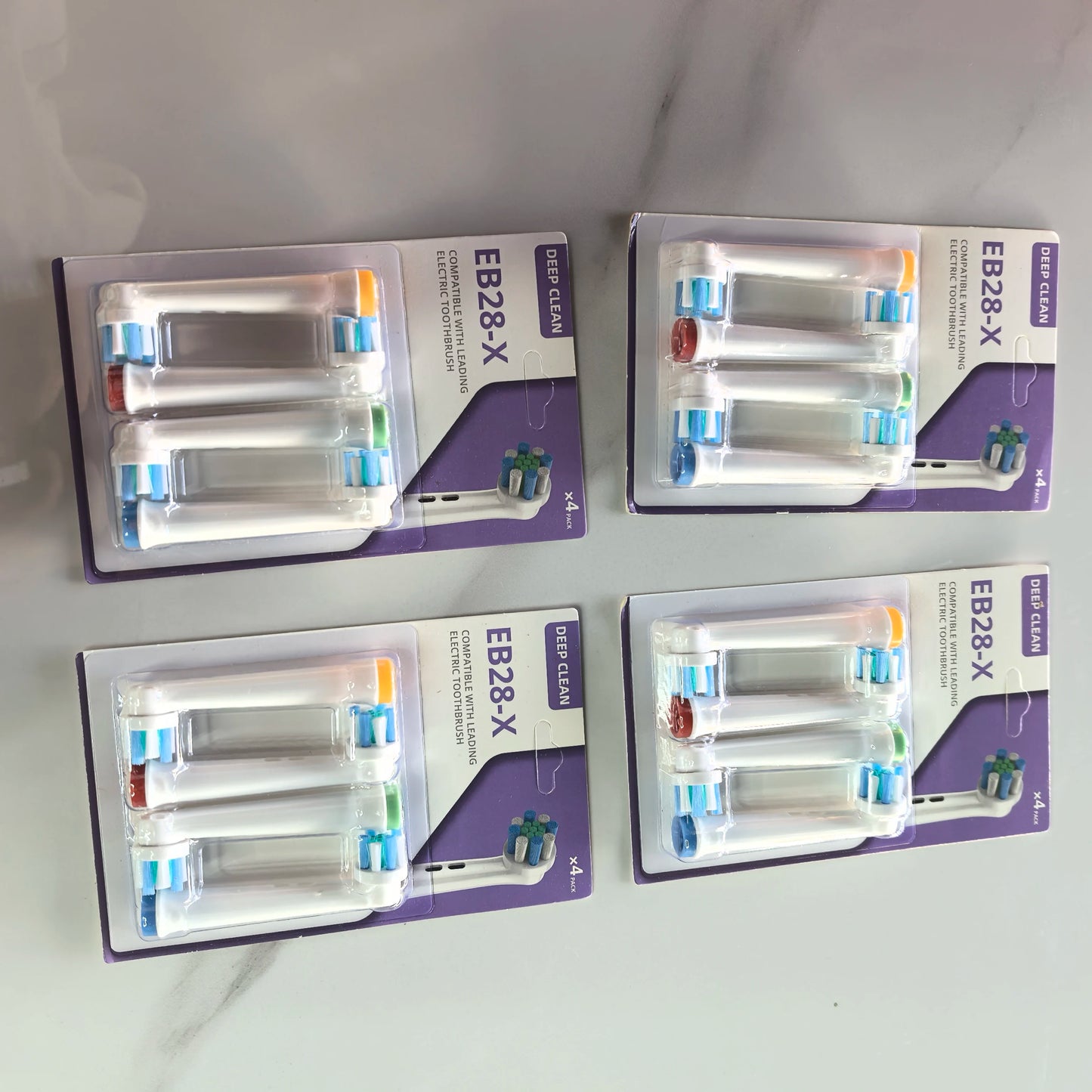 12types Toothbrush Heads Replacement For Oral B PRO Models 600 650 670 2000 2500 2900 3000 3500 3900 Soft Bristles Health Care