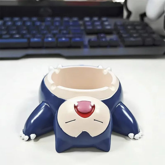 Snorlax Ashtray Desktop Ornament Personalized Anime Pokemon Trendy Toys Living Room E-Sports Room Office Decorations Gift