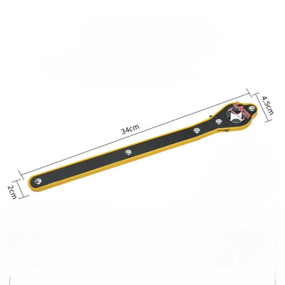 Auto Labor Saving Jack Ratchet Wrench Tire Jack Removal Wrench Cross car Labor Saving Wrench Rocker Arm