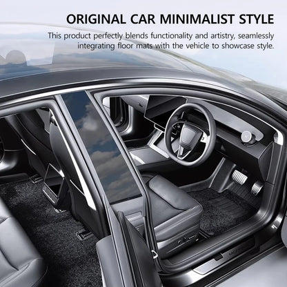 VASTZ TPE Floor Mats for Model Y Juniper 2025 2026 Model 3 Highland 2024-2026 RHD Anti-Slip Trunk Liner for Right Hand Drive Car