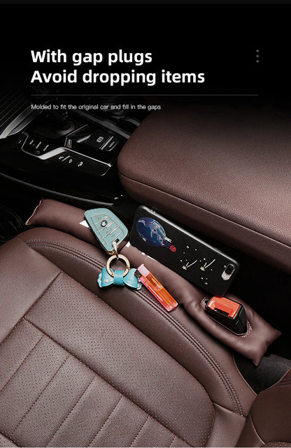 2Pcs Car Seat Gap Filler Leak Proof Sealing Strip For Mercedes Benz AMG W204 W205 W203 W211 W212 W213 W201 W210 W124 W126 W140