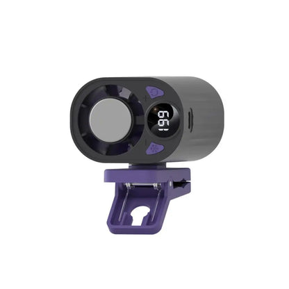 Portable Clip-On Cooling Fan USB Rechargeable Car Built-in Air Conditioning Fan Outdoor Semiconductor Cold Compress Fan