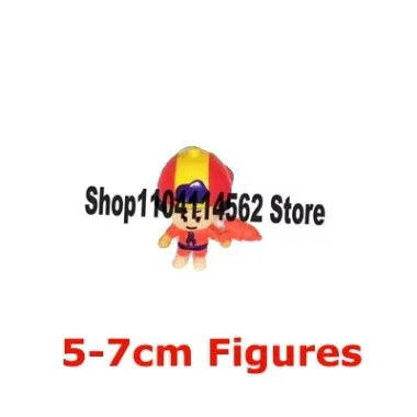 Mini Anime Figures Fashion Original Star-Game Decoration Cartoon Heroes Model Cotton Dolls Boys Christmas Gifts Collectible