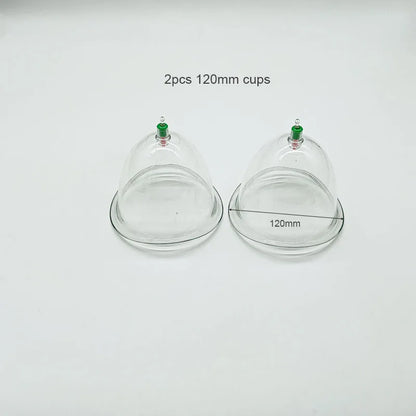 Big Size Vacuum Cupping Breast & Buttocks Enlargement Massager Suction Pump Machine Butt Lifting Device Back Massage Cans