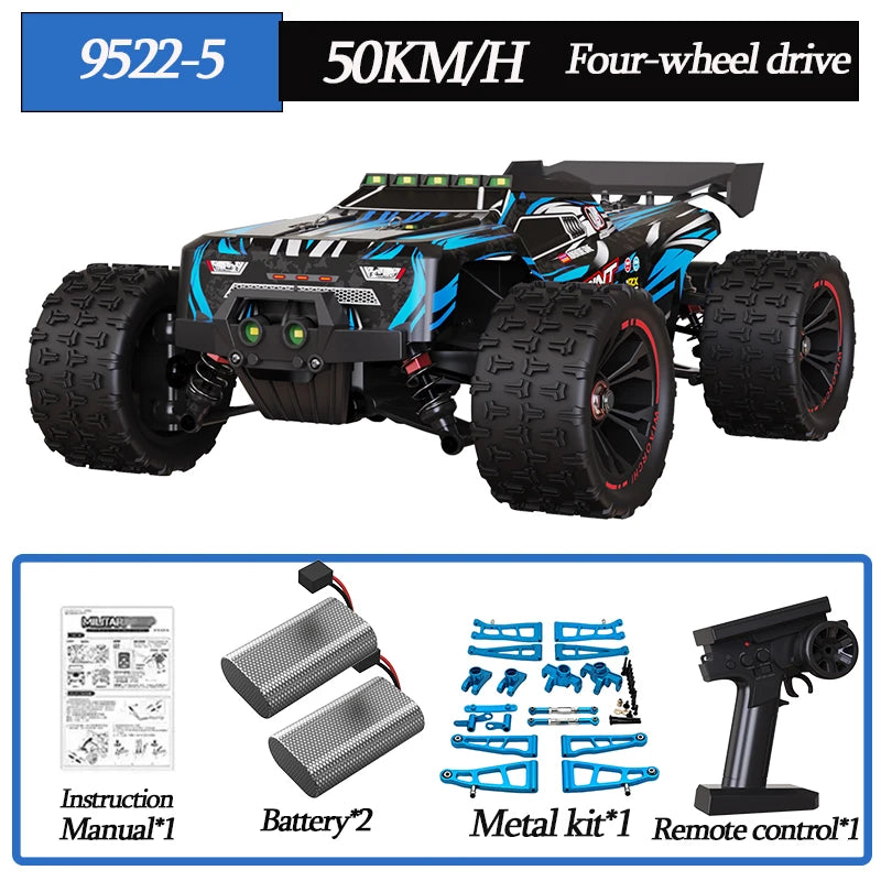 9522PRO 85KM/H High-speed RC Car Brushless Four-wheel Drive Off-road Drift 1:16 Professional Racing Car 9522 50KM/H Boy's Toy
