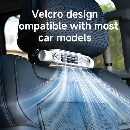 Car Backseat Cooling Fan Wide-angle Airflow High Air Volume Car Cooler USB Powered Summer Essential AirCirculator Fast Delivery