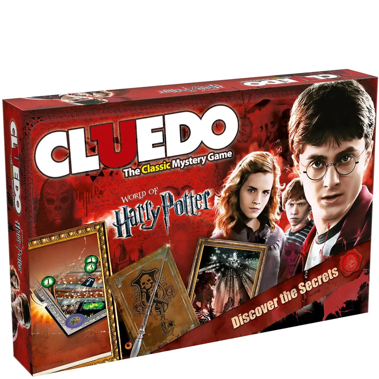 A Clue-style mystery board game, perfect for group gatherings and entertainment.