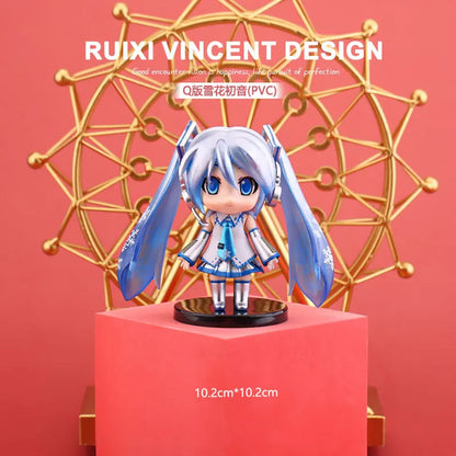 Anime Figure Hatsune Miku Model Statue Doll Beautiful Girl Sailor Moon Rem Asuna Cosplay Merchandise Collectible Gift For Fans