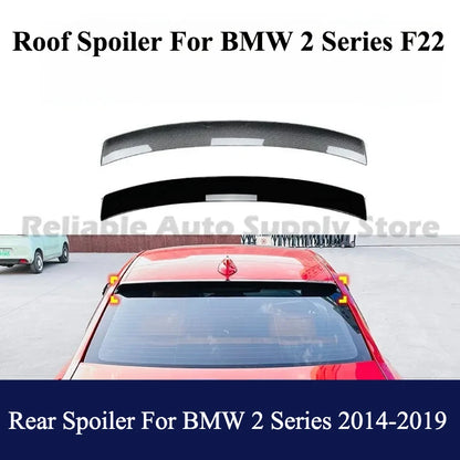 For BMW 2 Series F22 F87 2014-2019 M2 Small Rear Spoiler Roof Lip Wing High Quality Performance Upgrade Modification Accessories