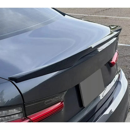 XVIP Car M4 Style Roof Spoiler Glossy Black Wings For BMW 3 Series G20 G28 2019-2022 330i 330e Sedan ABS Ducktail Trunk Spoilers