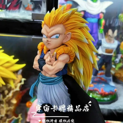 15cm Dragon Ball Z Gotenks Ssj3 Figure Super Saiyan 3 Gotenks Action Figures 25cm Pvc Statue Collection Model Toys Children Gift