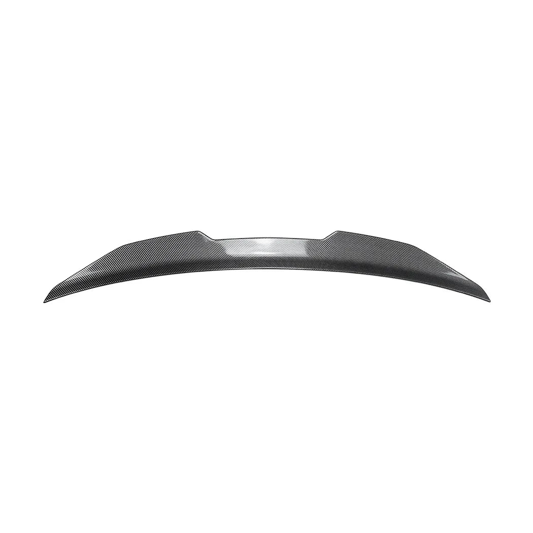 PSM Style For Audi A4 S4 B8 2009-2016 Car Rear Tail Trunk Roof Spoiler Body Kits Tail Wings Gloss Black / Carbon Fiber Look