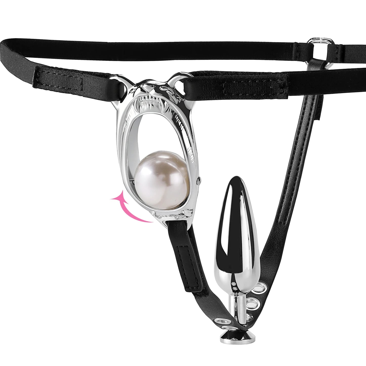 BDSM Invisible Female chastity Lock With Anal Plug Against Cheating Adjustable Underwear Chastity Belt Adult Sex Toys For Woman