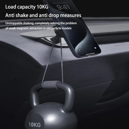 For Tesla ModelY Juniper 2025 Model3 Highland2024 Car Phone Holder Dashboard Traceless Magnetic mobile Phone Bracket Accessories