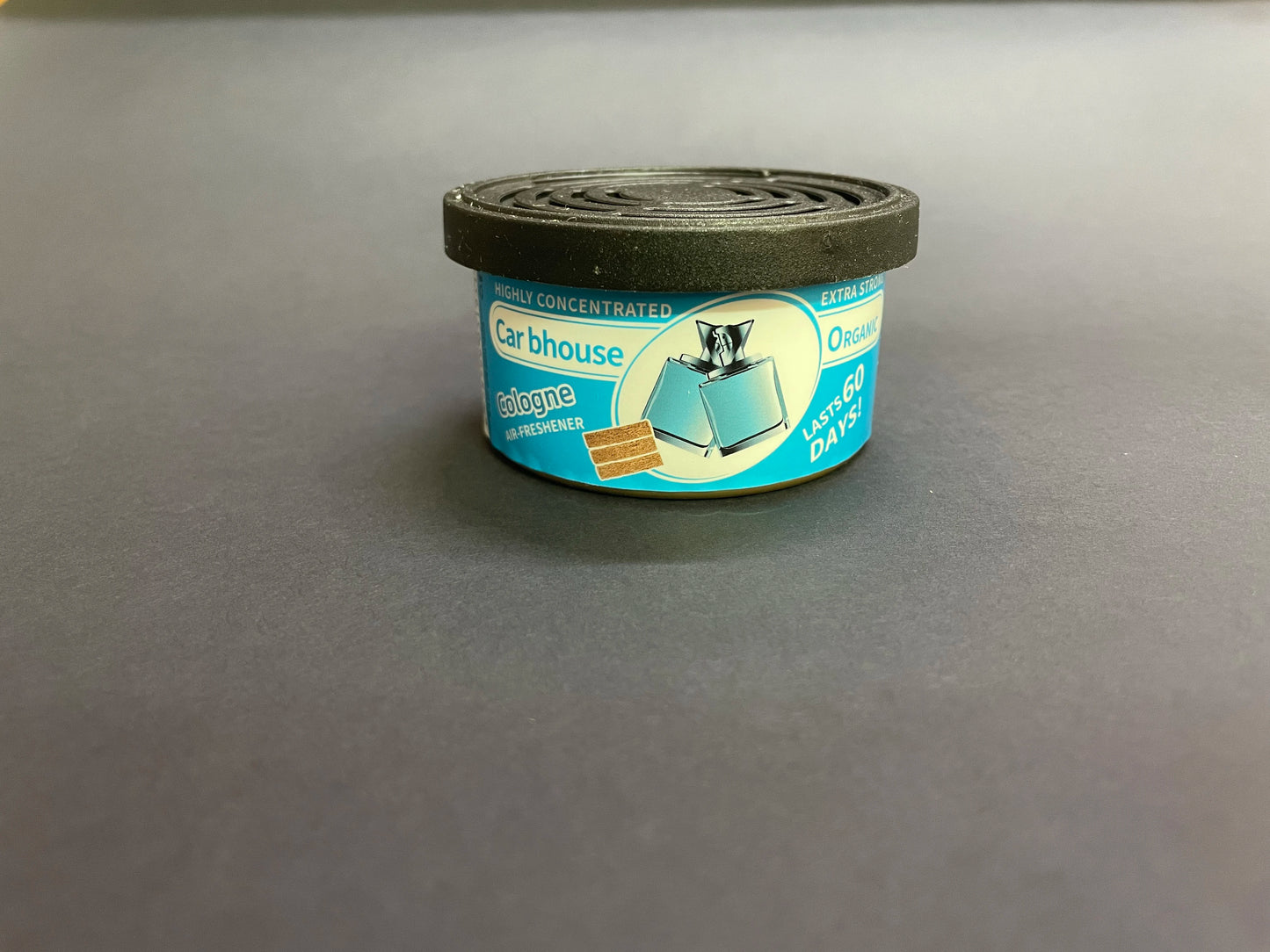 organic air freshener tank, bubble gum scent, 3 anti-spill blocks per can, perfect for car scent, new car scent