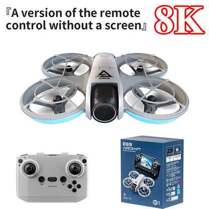 2026 NEW Mini RC Drone with 8K HD Camera WiFi FPV Obstacle Avoidance Remote Control Quadcopter for Kids Boys Girls Birthday Gift