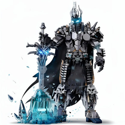 1268Pcs Wizard King Creative Building Blocks Set Abs Plastic Structure Kit, DIY Model Toy Building Blocks, Creative Home Decor