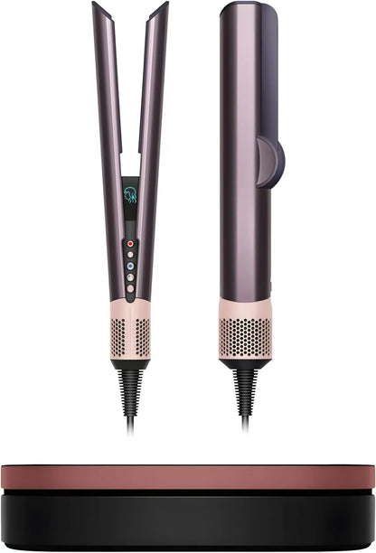 2 IN 1 Professional Hair Straightener & Hair Dryer Heat-Up Hair Flat Iron Negative Ion Iron Long-Lasting Styling Tool