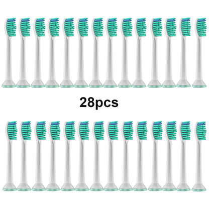 4-36 Pcs Replacement Toothbrush Heads Compatible with Philips Electric Brush Head 1100 2100 4100 4300 5100 5300 6100 6500 etc