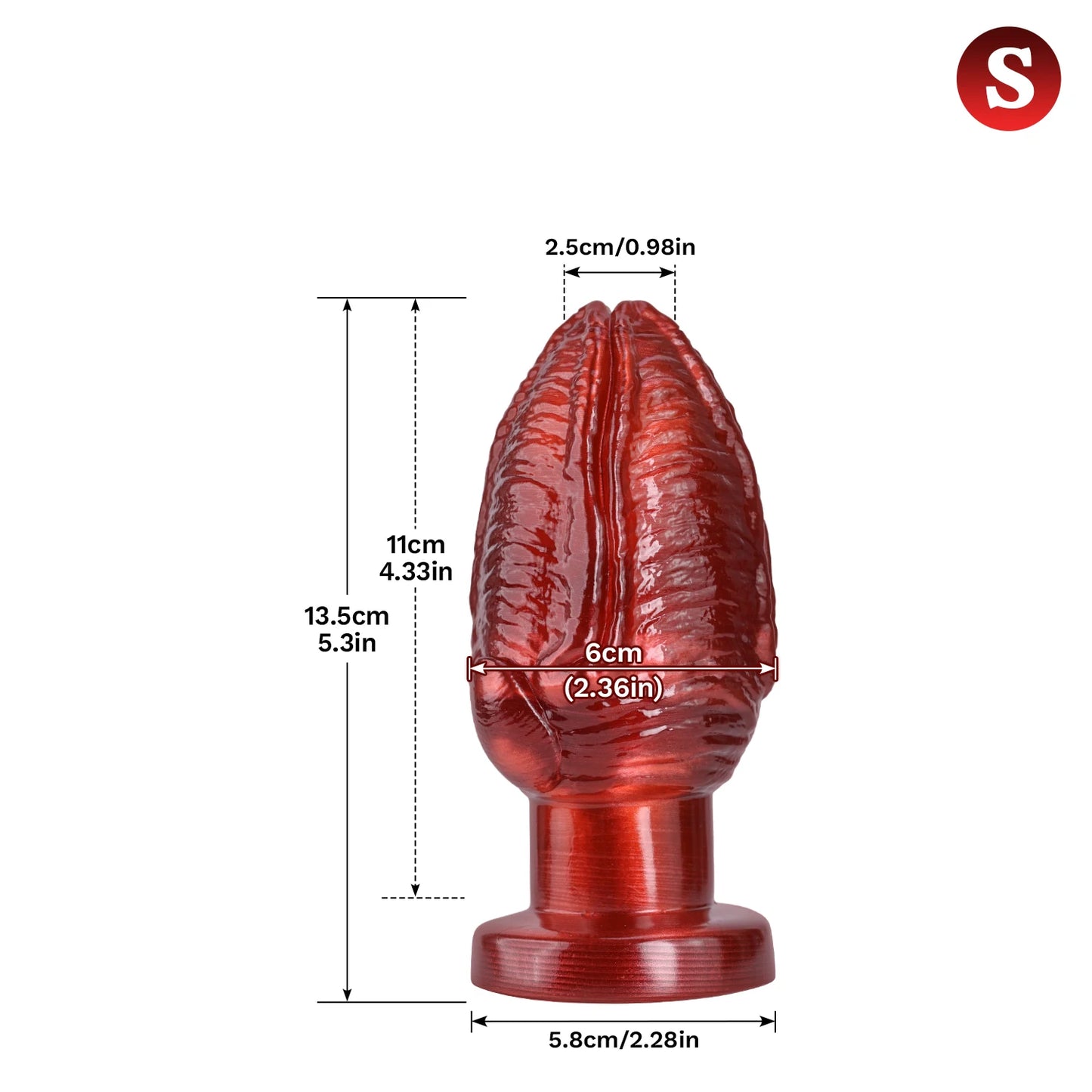 Unique Shape Thick Monster Dildo Anal Expander Butt Plug Animal Penis Vagina G-Spot Stimulator Dick Adult Women and Men Sex Toys