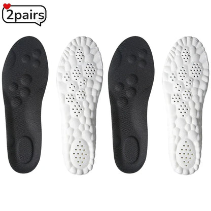 Upgrade Massage Sports Insoles Super Soft PU Insole for Feet Running Baskets Shoe Inserts Soles Arch Support Orthopedic Cushion
