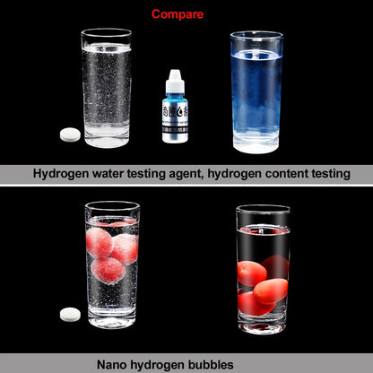 H2NANO alkaline anti-aging rich hydrogen water H2 effervescent tablet 10000PPB can improve taste 60 tablets
