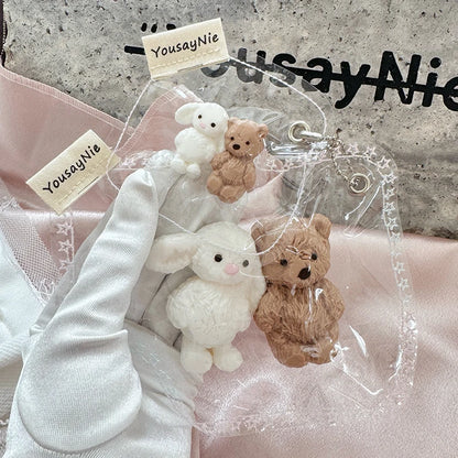 Cute Bunny-Bear Squishy — Soft, Slow-Rising Stress Relief Toy: Alleviates Anxiety and Soothes Stress