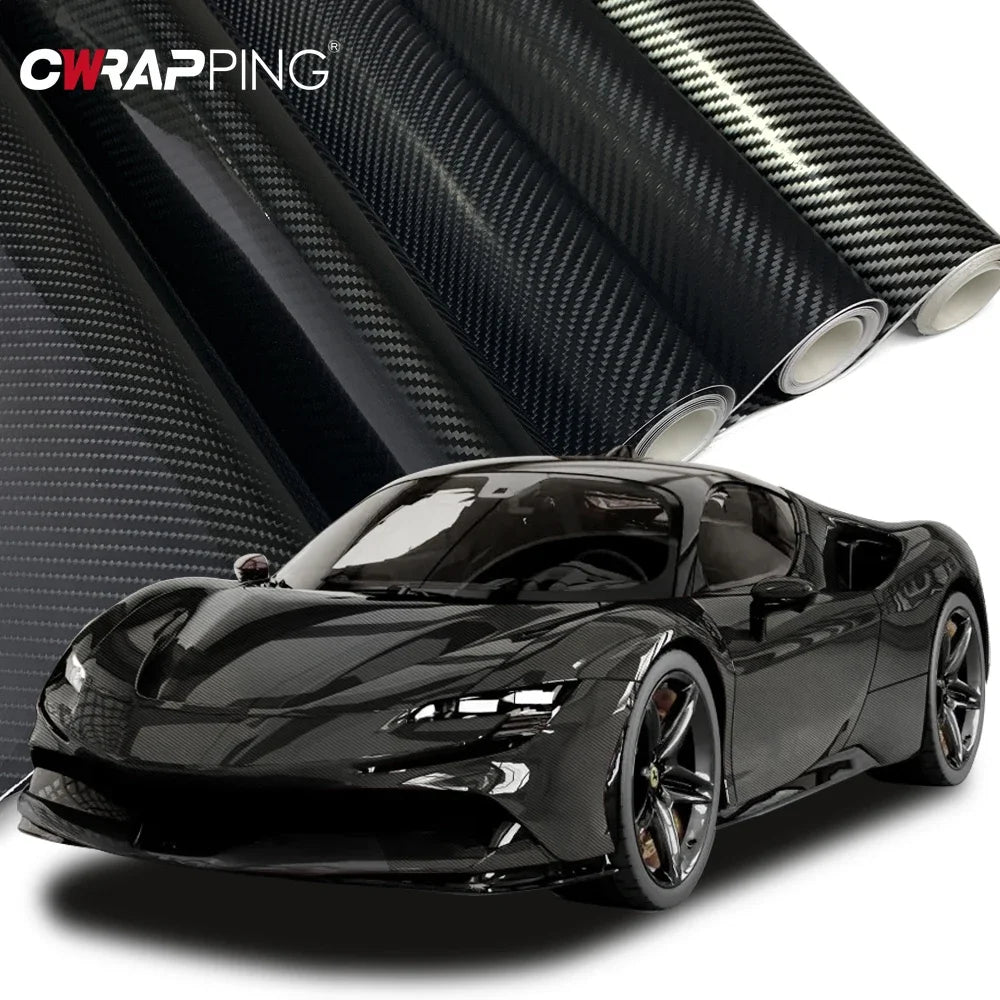 150x200cm Car Sticker Vinyl Carbon Fiber Wrap Stickers Decoration Exterior Decorating Decals Adhesive for Tuning Car Accessories