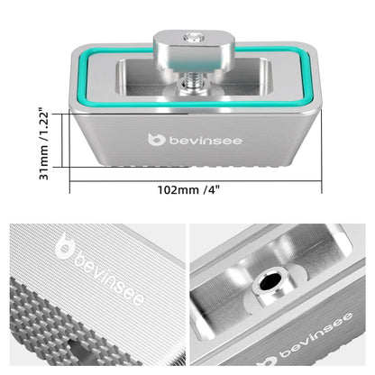 BEVINSEE Aluminum Jack Pad Set For BMW E46 X3 E83 Z4 E86 E85 E89 Replaces 51 71 7 065 919