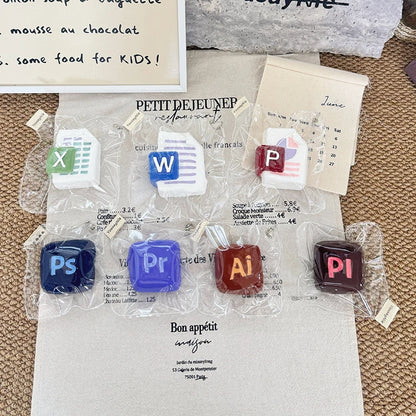 Office Series Slow-Rising Squeeze Toys — Stress Relief Toys for Adults