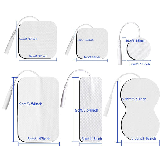 50/20/10pcs Electrode Pads Muscle Stimulator Acupuncture Massager Patches Tens Machine Conductive Gel Body Massage Pads
