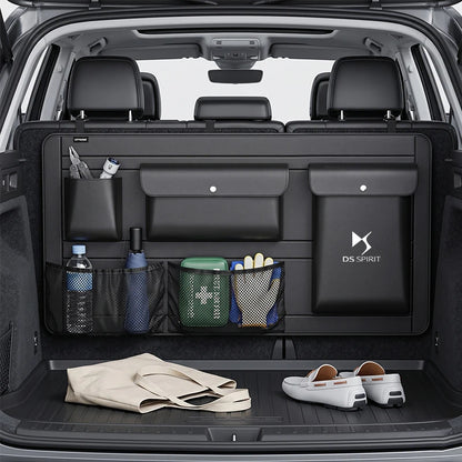 For DS SUV DS6 DS7 Car Trunk Storage Bag Multifunctional Rear Seat Hanging Bag Car Trunk Storage Box Auto Interior Accessory