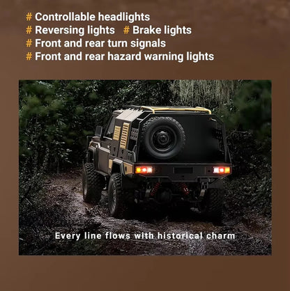 MN82S MN82 MN82PRO RC Car 1/12 4WD 2.4G Remote Control Car Climbing Off-road RC Crawler LED Light Truck RC Toys As Kids Gift
