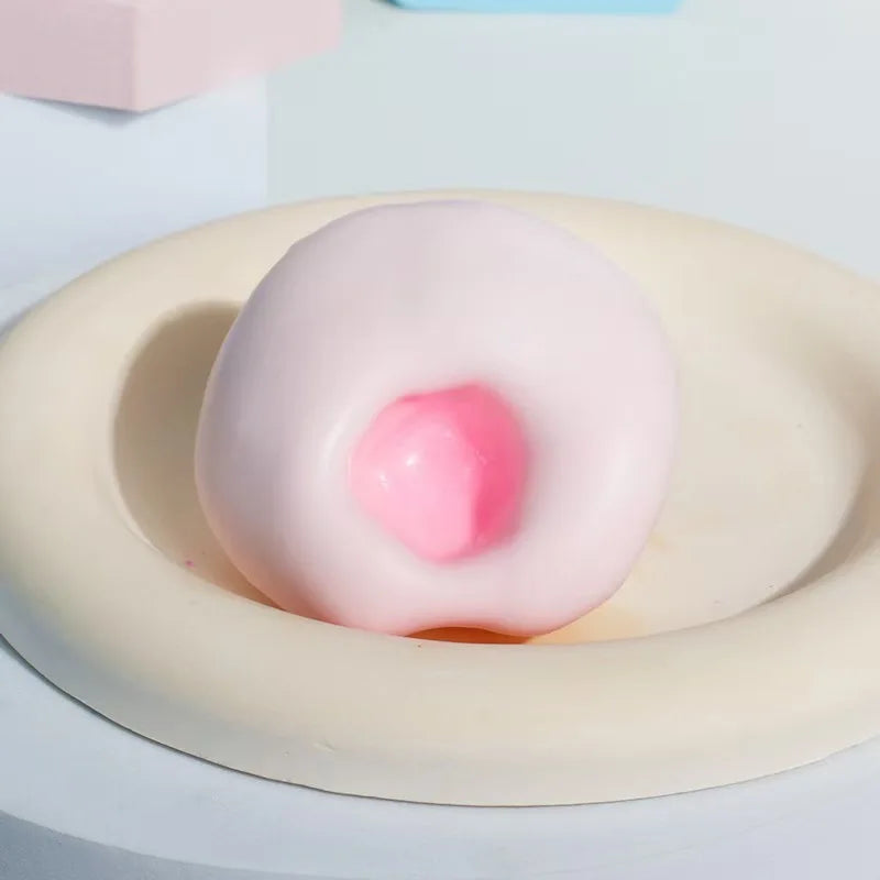 Shapeable Vacuum Squishies Sand Ball Grape Stress Ball Stress Relief Noisy Ball Desktop Squeezing Soothing Toy Birthday Gift
