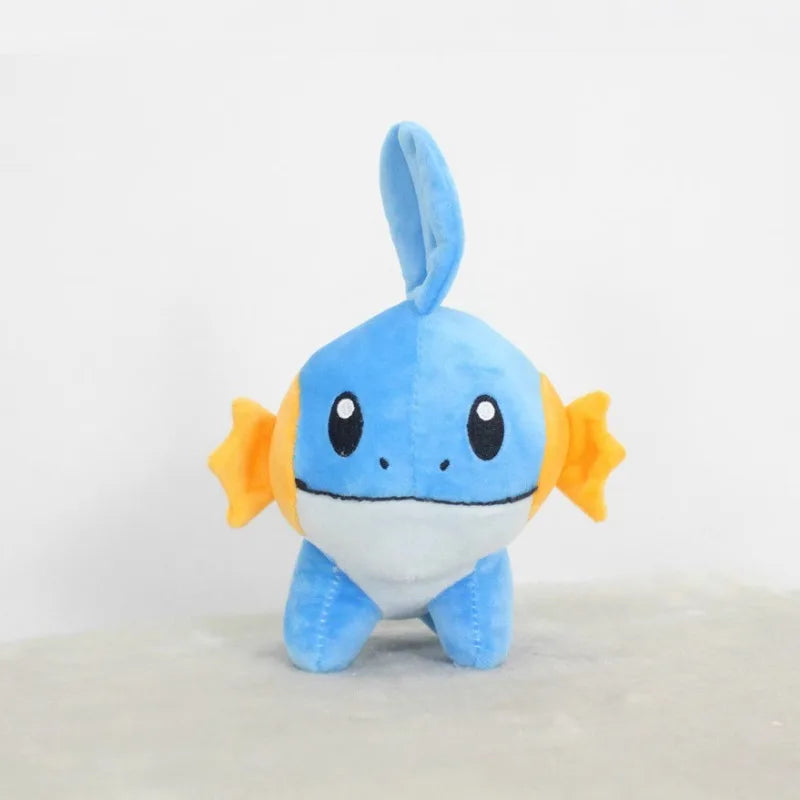 23/30cm Mudkip Pokemon Anime Soft Stuffed Plush Doll Cartoon Fish Boys Birthday Gift Home Decoration Throw Pillow Plush Toys