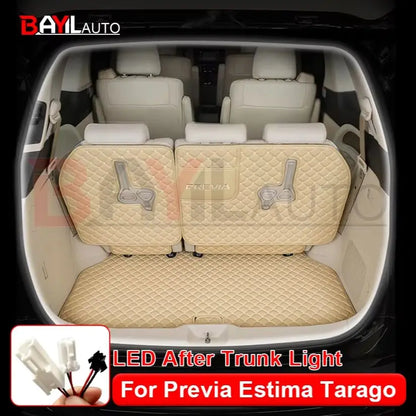Customized For Toyota Previa Estima Tarago Car LED Trunk Light Interior Atmosphere Light Tail Box Lighting Car Accessories