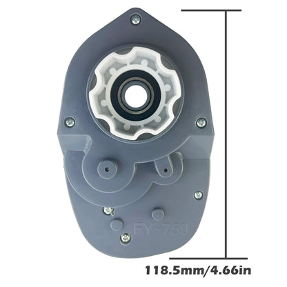 Hollicy FY-750 W5-30 RS775 25000RPM 24V children's electric ride on car toy car high-speed drive motor gearbox metal steel gear