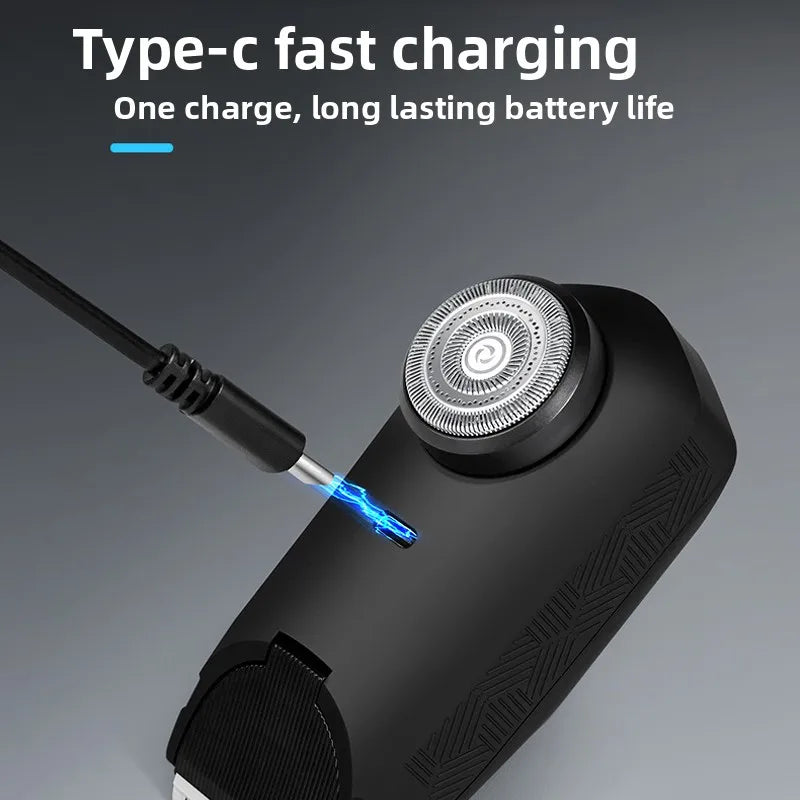 Mijia New Portable Mini Light Waterproof Electric Zao Shaver USB Rechargeable Wet Dry Painless Face Beard