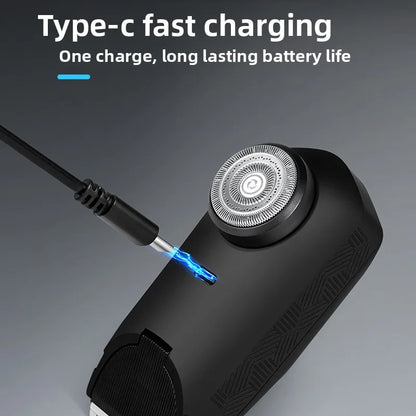 Mijia New Portable Mini Light Waterproof Electric Zao Shaver USB Rechargeable Wet Dry Painless Face Beard