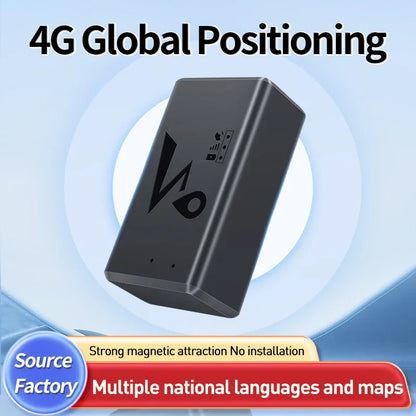 GPS locator 4G vehicle tracking instrument mobile phone anti-theft recording location vehicle tracking artifact J