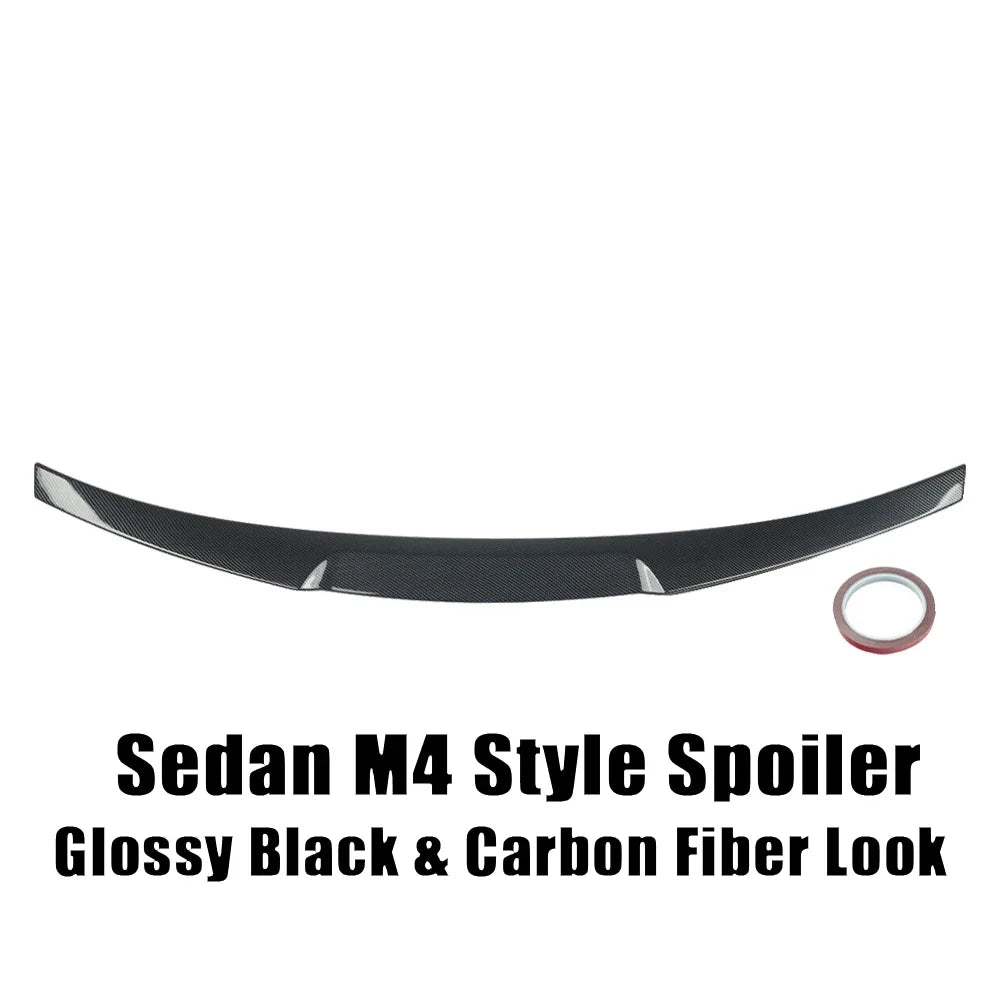 XVIP Carbon PRO Style Trunk Spoiler Wing For BMW 5 Series G30 F90 M5 Sedan 2018-23 Replacement Spoiler Accessories Exterior Wing