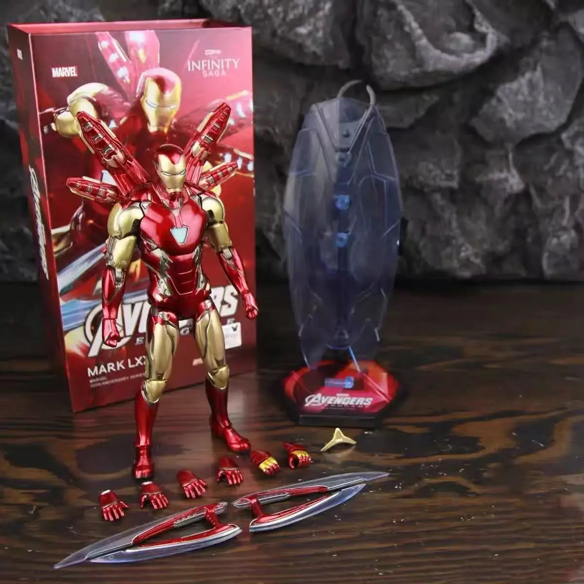 ZD Toys Iron Man Action Figures (Models: MK1-MK10,MK9, MK12, MK14, MK15, MK18, MK28, MK38, MK40, MK42, MK43,MK46 7-Inch, etc