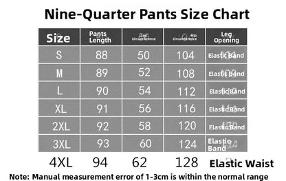 High Waist Wide Leg Pants Women's Loose Casual Straight Nine Points Super plus Size Slimming Trousers Korean Sle Spring Aut...