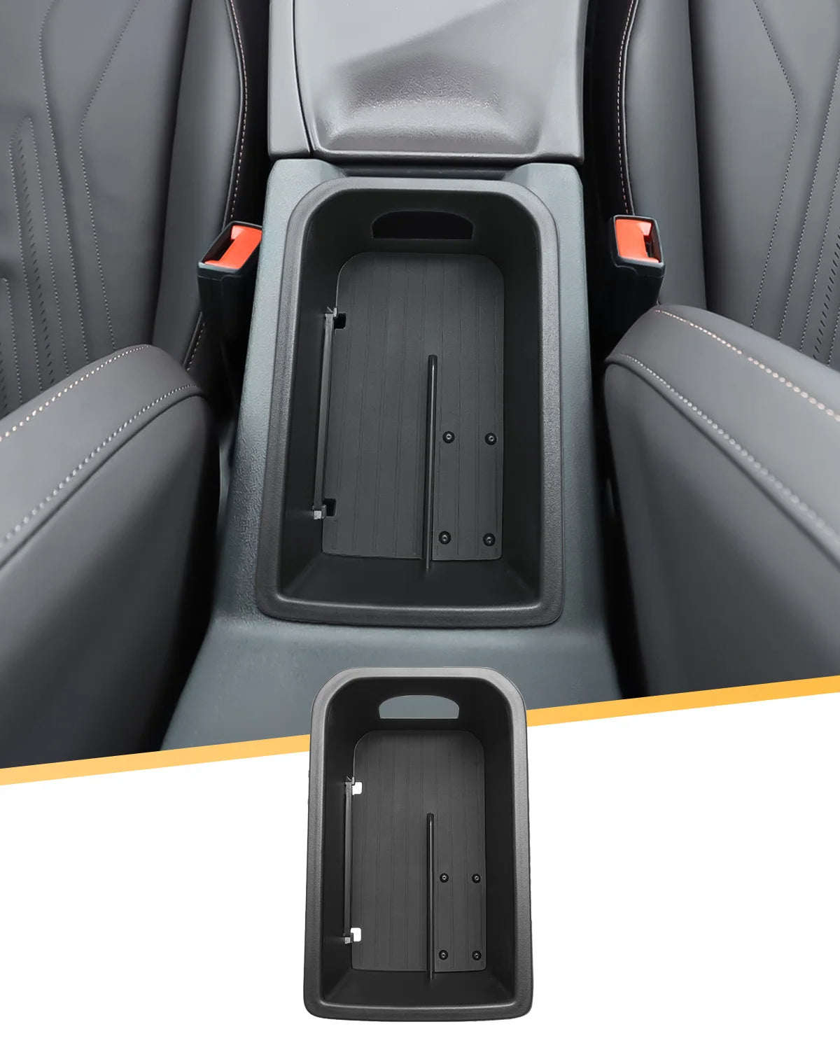 LFOTPP Car Central Storage Box for Cupra Terramar 2025 2026 Armrest Box Storage Auto Interior Cupra Terramar 2025 Accessories